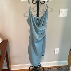 Blue Windsor Asymmetrical Dress Size Small